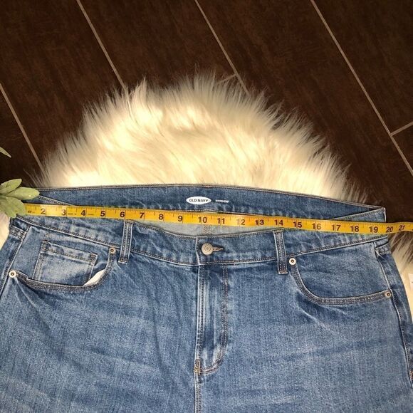 Old Navy boyfriend cropped denim size 16 - Picture 8 of 8